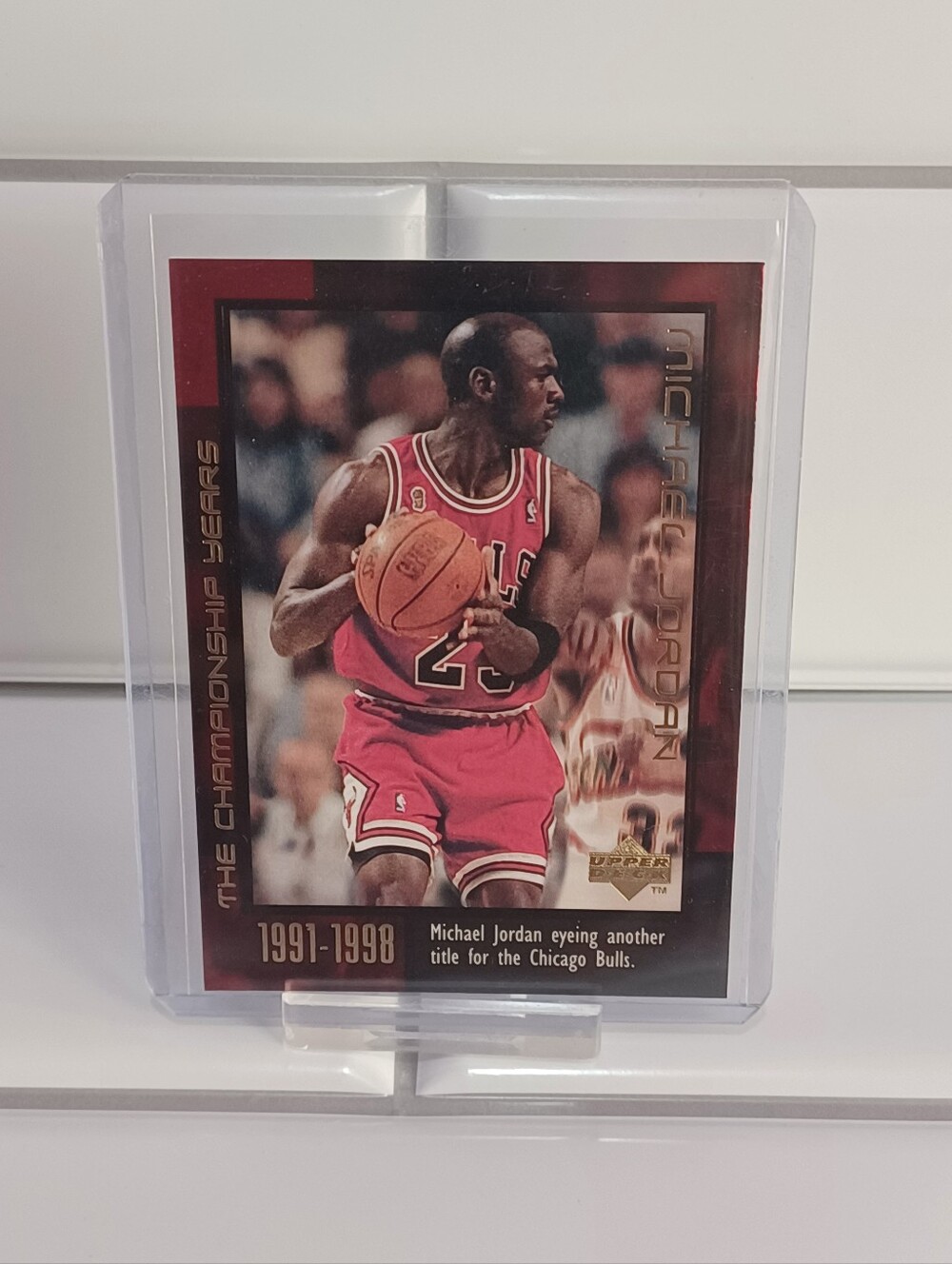 Michael Jordan, THE CHAMPIONSHIP YEARS UPPER DECK 1991-1998